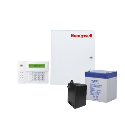 Kit de Panel de Alarma VISTA48LA con Gabinete Batería y Transformador