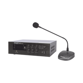 KIT de Amplificador de Audio de 240W Modelo SFB240 | más Micrófono de Escritorio Modelo SF621A