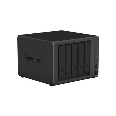Servidor NAS de 5 Bahías (Expandible a 15 Bahías) / Hasta 270 TB / 8 GB RAM / Servicio Nube Gratis (P2P) / Administración Remota y Respaldo Programado