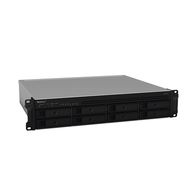 Servidor Nas para rack de 8 bahías / Doble fuente de poder / Hasta 192 TB