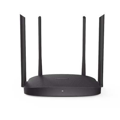 Router Inalámbrico WISP / Doble Banda AC (2.4 GHz y 5 GHz) / 4 Puertos 10/100 Mbps /  4 Antenas Omnidireccional de 5 dBi / Interior / Hasta 867 Mbps