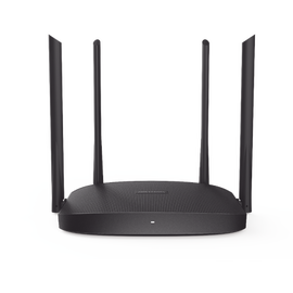 Router Inalámbrico WISP / Doble Banda AC (2.4 GHz y 5 GHz) / 4 Puertos 10/100 Mbps /  4 Antenas Omnidireccional de 5 dBi / Interior / Hasta 867 Mbps