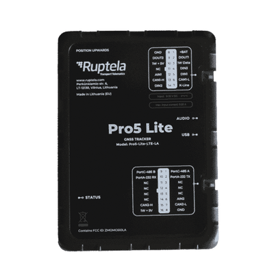 Rastreador 4G LTE CAT1/ Audio 2 vias / Sensores Bluetooth / Vehiculos ligeros / Vehiculos pesados / Lectura CAN, OBD y LCV /  RFID