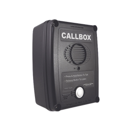 Callbox, Intercomunicador Inalámbrico Vía Radio VHF 150-165MHZ, Serie Q7 en Color Negro