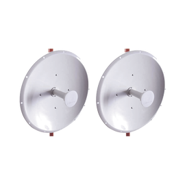 Antena Direccional, Dimensiones (60 cm de diametro) , 4.9-6.2 GHz, Ganancia 30 dBi con SLANT, 2 Conectores N-hembra.