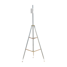 Kit de Montaje de Tripie con Mástil de 6 metros Ideal para instalar Antenas, Radios, Cámaras, etc...