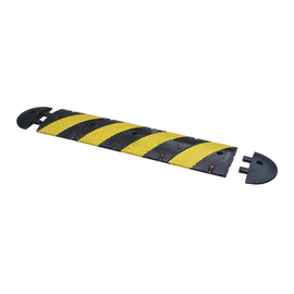Reductor D / Velocidad / 183cm / 5 lineas amarillas / Hule Reciclado.