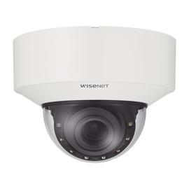 Cámara Domo IP 4K con IA / Lento Motorizado de 4.5 a 9.3mm / P-Iris, WDR 120dB / Ranura SD / Protección IP52 e IK08