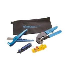 Kit de Herramientas para Instalar Conectores en Cable LMR-195 y LMR-200 Times