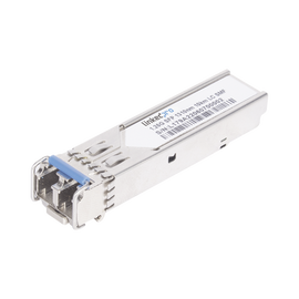 Transceptor Óptico SFP (Mini-Gbic) / Monomodo 1310 nm / 1.25 Gbps / 1000BASE-LX / Conectores LC/UPC Dúplex / DDM / Hasta 10 km