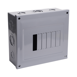 Centro de Carga para Sobreponer, 06 Polos, 60 A, 1 Fase 3 Hilos, 120/240 V AC, 60Hz