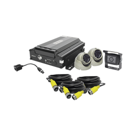 KIT DVR PARA VEHICULO /  INCLUYE /  CÁMARAS PARA INTERIOR /  CÁMARA PARA EXTERIOR, / 2MP AHD /  CABLES EXTENSORES / ADAPTADOR LAN.