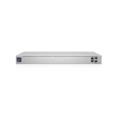 Router UniFi con funciones de seguridad (DPI/IDS/IPS/firewall), 2 puertos WAN y 2 puertos LAN