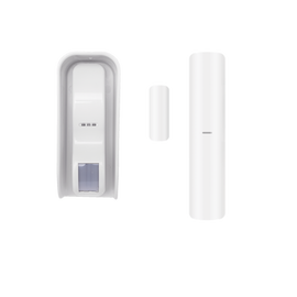 Sensor de Movimiento Tipo Cortina / 100 % Exterior / Alimentado por baterías / Doble tecnología MW & PIR / Compatible con AXPRO / Incluye DS-PDMC-EG2-WB