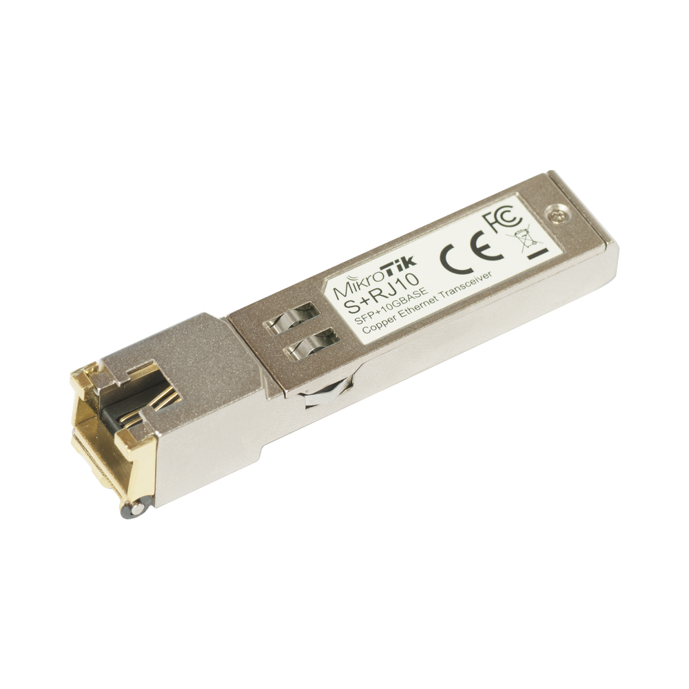 S+RJ10 - 6-speed RJ-45 module for up to 10 Gbps