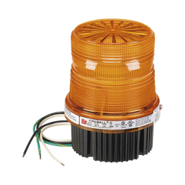 Luz de advertencia estroboscópica Fireball®, Listado por UL y cUL, 120 VCA, color ámbar