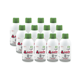 Paquete de 12 latas de gas genuino de monóxido de carbono CO de uso manual o en dispensadores SOLO-330/SOLO-332