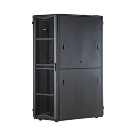 Gabinete FlexFusion para Centros de Datos, 45 UR, 600 mm de Ancho, 1070 mm de Profundidad, Fabricado en Acero, Color Negro