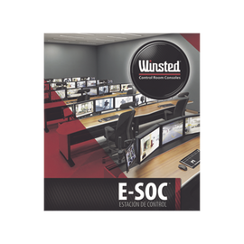Mueble de Monitoreo E-SOC para 1 Operador