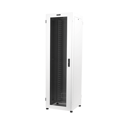 Gabinete Profesional para Telecomunicaciones de 45UR, 600 mm Ancho x 600 mm Profundidad, Color Blanco