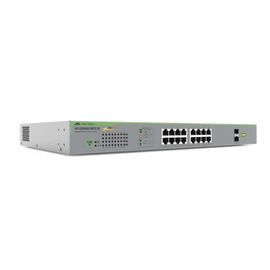 Switch PoE+ Gigabit WebSmart de 16 puertos 10/100/1000 Mbps (2 x Combo) + 2 puertos gigabit SFP (Combo), 185 W