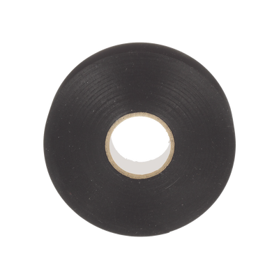 Cinta Eléctrica STRONGHOLD para Aislar, de PVC, Uso Profesional en Construcción Eléctrica, Grosor 0.18mm (7 mil), Ancho 19mm, y 20m Largo, Color Negro. Superior a cintas Super 33
