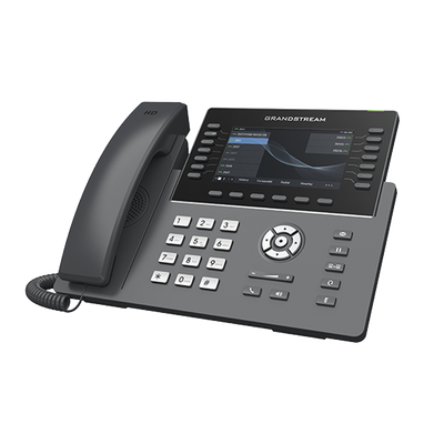 Teléfono IP Wi-Fi, Grado Operador, 14 líneas SIP con 6 cuentas, pantalla LCD  5