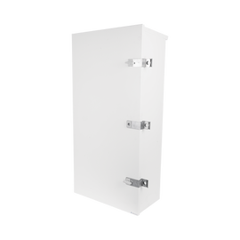 Gabinete para instalación de 3 Baterías PL110D12, Fabricado en Lámina Galvanizada, Accesorios para piso o poste (No incluidos)