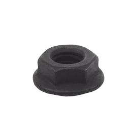 TUERCA HEX DENTADA  1/4 BLACK OXIDE