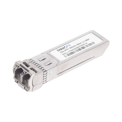 Transceptor Óptico SFP+ (Mini-Gbic) / Multimodo 850 nm / 10 Gbps / 10GBASE-SR / Conectores LC/UPC Dúplex / DDM / Hasta 550 m
