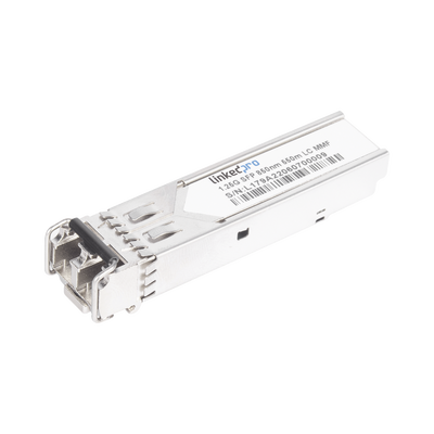Transceptor Óptico SFP (Mini-Gbic) / Multimodo 850 nm / 1.25 Gbps / 1000BASE-SX / Conectores LC/UPC Dúplex / DDM / Hasta 550 m
