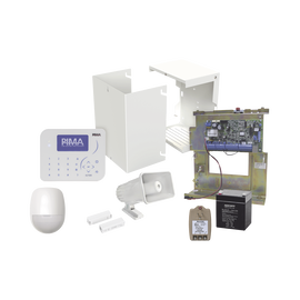 Kit de Alarma con Sensores cableados, Conexión IP con App PIMALINK3.0 Gratis!