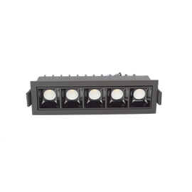 Reflector Empotrable / LUZ Fría /  110 V / 10 W / 750 lúmenes / 50000 hrs / IP20