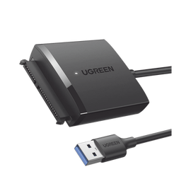 Adaptador USB 3.0 a SATA III / Compatible con Disco Duro HDD y SSD de 2.5