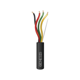 Bobina de Cable de 305m 4x14 AWG / Cable DIRECT BURIAL / Color Negro