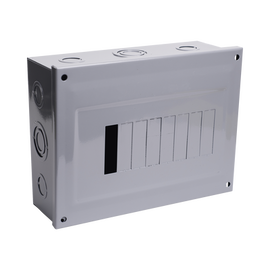Centro de Carga para Sobreponer, 08 Polos, 100 A, 1 Fase 3 Hilos, 120/240 V AC, 60Hz