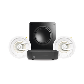 KIT Amplificador VSSL A1X | 2 Bocinas de Techo TruAudio G72 | Subwoofer SS10