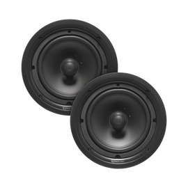 Par de altavoces de techo de 2 vías | woofer de 8in | 120 watts | 8 Ohms