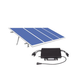 Kit Solar para Interconexión de 2.2KW de Potencia Pico 220Vcc con Microinversor y 4 Módulos de 550 W (Incluye Montaje y Protecciones)