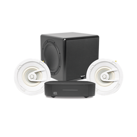 KIT Amplificador VSSL A1X | 2 Bocinas de Techo TruAudio G72 | Subwoofer CSUB12