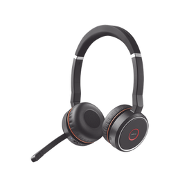 Jabra Evolve 75 SE Stereo, conexión Bluetooth, indicador de ocupado, USB-A con certificado Microsoft Teams (7599-842-109)