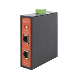 Splitter PoE IN hasta 90 W / Salida DC 12v/16V/24v o 48V / Carcasa metálica / Industrial soporte para riel DIN / Aplicaciones CCTV