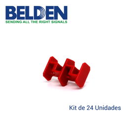 BARRAS T DE REPUESTO BELDEN PX103356R PARA JACKS MODULARES CAT 5E Y CAT 6+ (KIT DE 24 UNIDADES) BARRAS T DE REPUESTO BELDEN PX103356R PARA JACKS MODULARES CAT 5E Y CAT 6+ (KIT DE 24 UNIDADES)