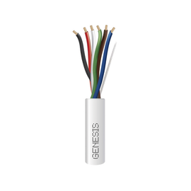 Bobina de 305 Metros / Cable de Cobre / 6x22 AWG / Tipo CMR-CL3R / Para Interior / Para Aplicaciones de Control de Acceso / Alarmas de Intrusión / Automatización / Interfonos y TV Porteros