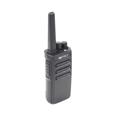 Paquete de 2 radios TX500 VHF (136-174 MHz), 5W de Potencia, Scrambler de Voz, Alta Cobertura