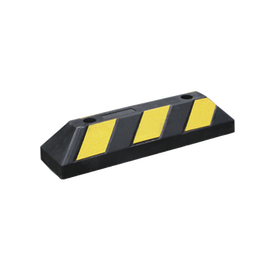 Tope Vehicular P / Estacionamiento / 55cm / Color Negro-Amarillo.