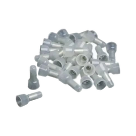Bolsa con 250 Capuchones/Campanas de presion para empalme final de cable calibre 14-22Awg