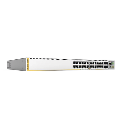 Switch L3 Stackable, 24x 10/100/1000-T, 4x SFP+, Fuente redundante (TAA compliant version)