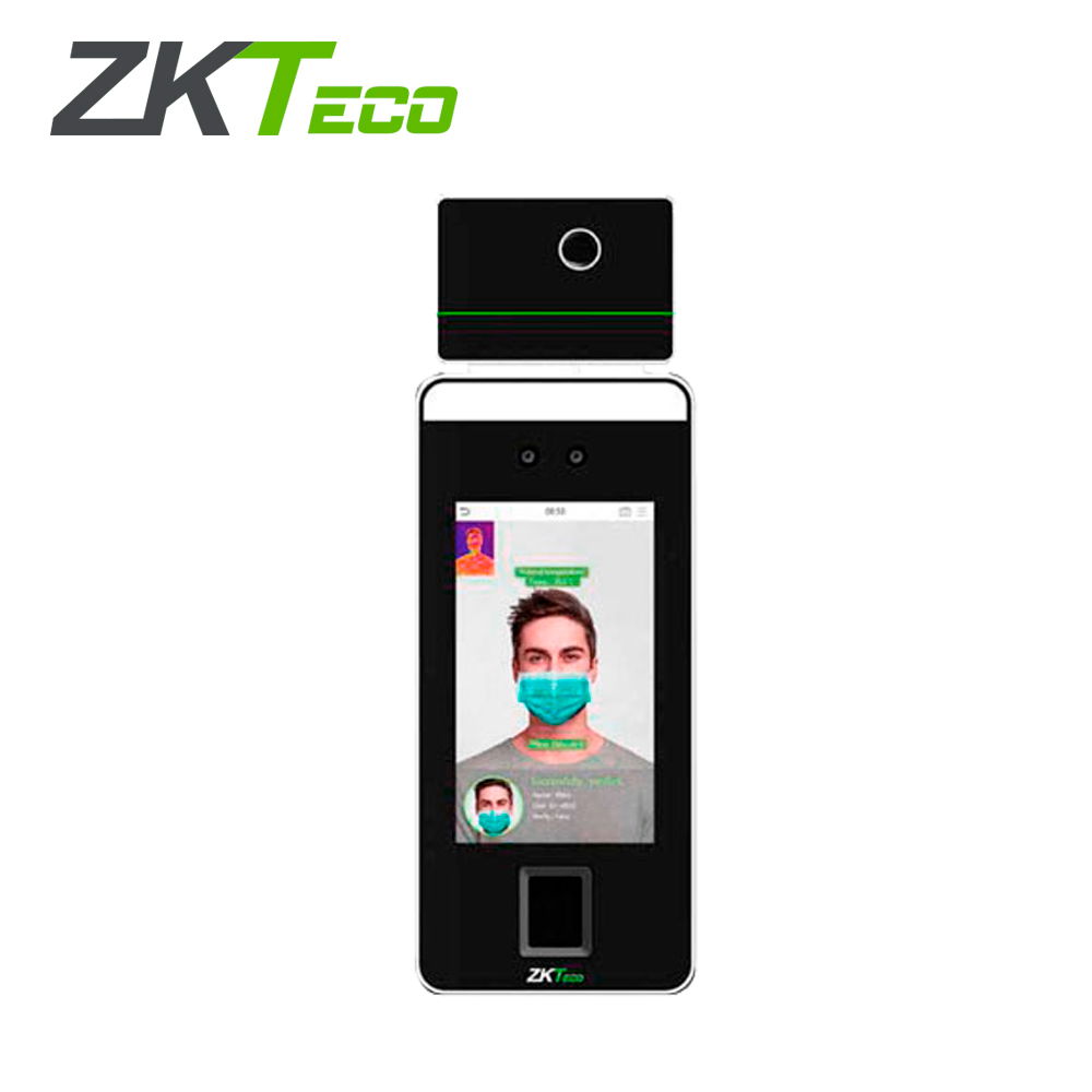 CONTROL DE ACCESO CON RECONOCIMIENTO FACIAL, PALMA, HUELLAS, TEMPERATURA Y CUBREBOCAS SPEEDFACE V5L (TI) ZKTECO ACCESO AVANZADO Y ASISTENCIA BASICO PANTALLA 5 PULGADAS COMPATIBLE CON KJZ-03 CAPACIDAD 6,000 ROSTROS 3,000 PALMAS 6,000 HUELLAS 200,000 E CONTROL DE ACCESO CON RECONOCIMIENTO FACIAL, PALMA, HUELLAS, TEMPERATURA Y CUBREBOCAS SPEEDFACE V5L (TI) ZKTECO ACCESO AVANZADO Y ASISTENCIA BASICO PANTALLA 5 PULGADAS COMPATIBLE CON KJZ-03 CAPACIDAD 6,000 ROSTROS 3,000 PALMAS 6,000 HUELLAS 200,000 E