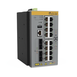 Switch Industrial Capa 3, 16x 10/100/1000T PoE+, 4x 100/1000X SFP (TAA compliant)